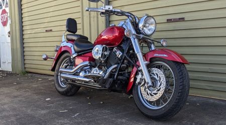 Registered red Yamaha 2010