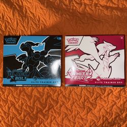 Pokemon Center Black Bolt+White Flare ETB Combo