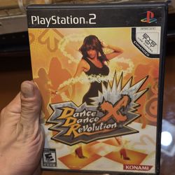 Dance Dance Revolution X Sony PlayStation 2 PS2 game 
No Manual