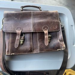 Leather Satchel 