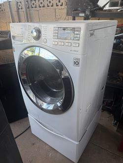 Front Load Kenmore washer HE 4.5 Cuft with pedestal ‼️ 45 DAYS WARRANTY ‼️ Delivery FEE SAME DAY   ‼️