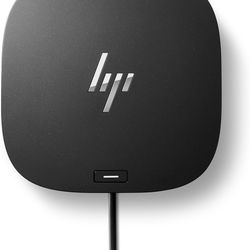 HP USB-C Dock G5-11-in-1 Adapter for Both USB-C and Thunderbolt-Enabled Laptops, PCs, & Notebooks - Single Cable for Charging, Networking, or Data Tra