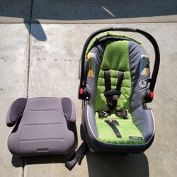 Graco Car Seat and Cosco Booster Seat 