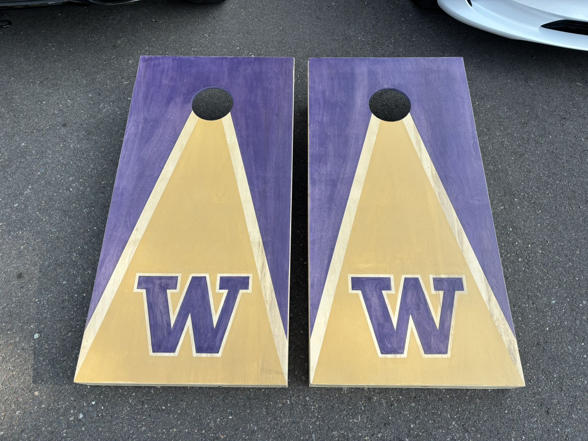 UW Huskies Cornhole Boards GRADUATION GIFT