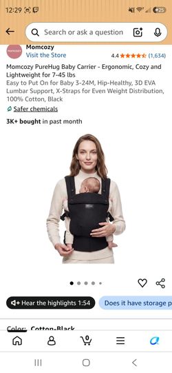 Mommy cozy baby carrier