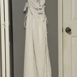 Princess Polly white Maxi Dress 