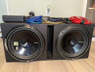 12”s with set up. Like new