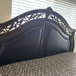 Mahogany King Size Bed Frame