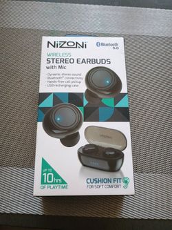 Nizoni Earbuds With Mic Wireless
