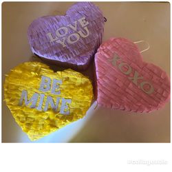 Mini Heart Piñatas 