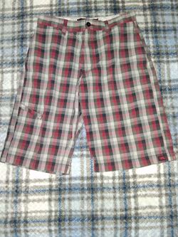Boy's size 14 Plaid Shorts