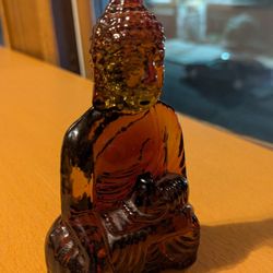 Glass Female Buddha Guanyin Red Amber Dynasty Gallery 