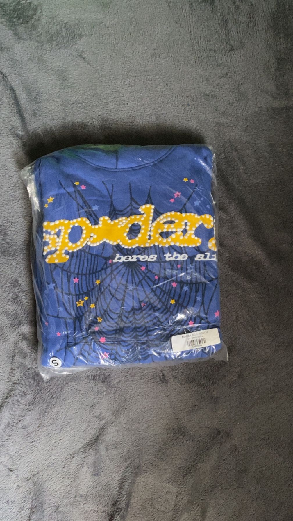Blue And Yellow Spider Hoodie