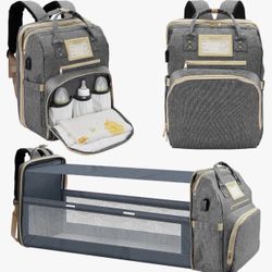 Lenski Diaper Bag Backpack Changing Station 