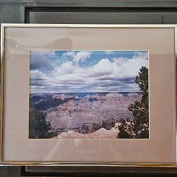Framed Grand Canyon photo
