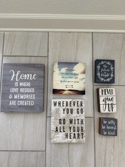 Motivational Wall Decor