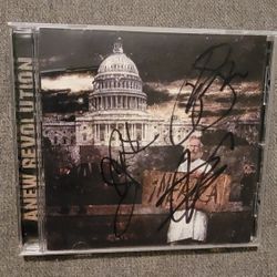 Autographed 'Anew Revolution' CD