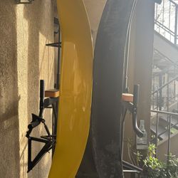 APR Wing S2000 Spa Yellow & Unpainted Carbon Fiber