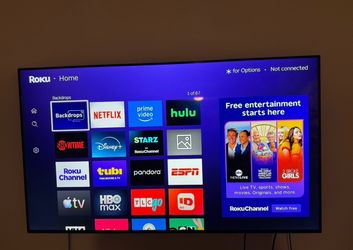 Samsung 55inch 4k smart Tv with mount