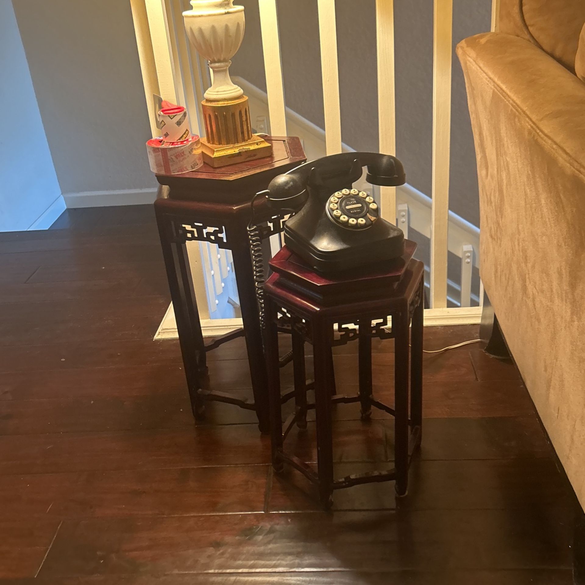 Antique nesting tables Japanese