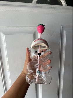 Starbucks barista pink