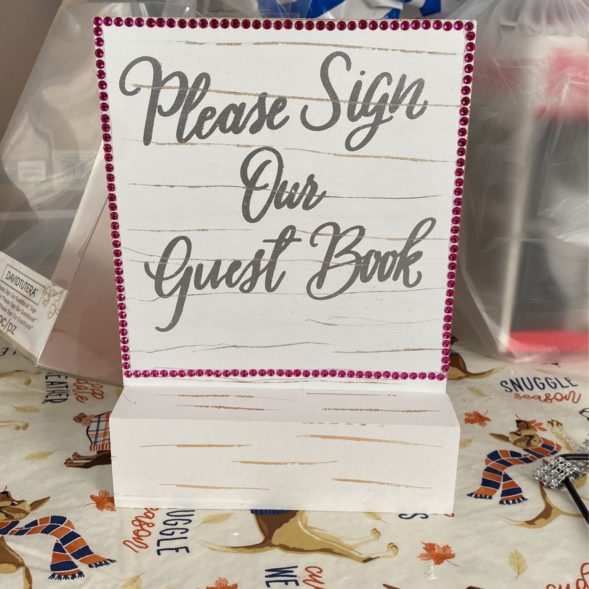 Guest Book Sign 