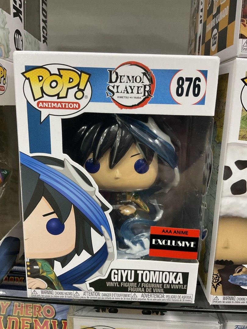 Giyu Tomioka Funko Pop AAA Exclusive *MINT*