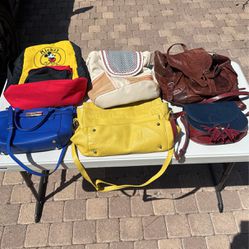 Hand Bags, Backpack, Purse 