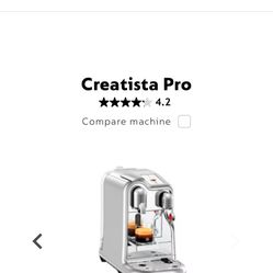 Nespresso Machine, Top-Of-The-Line