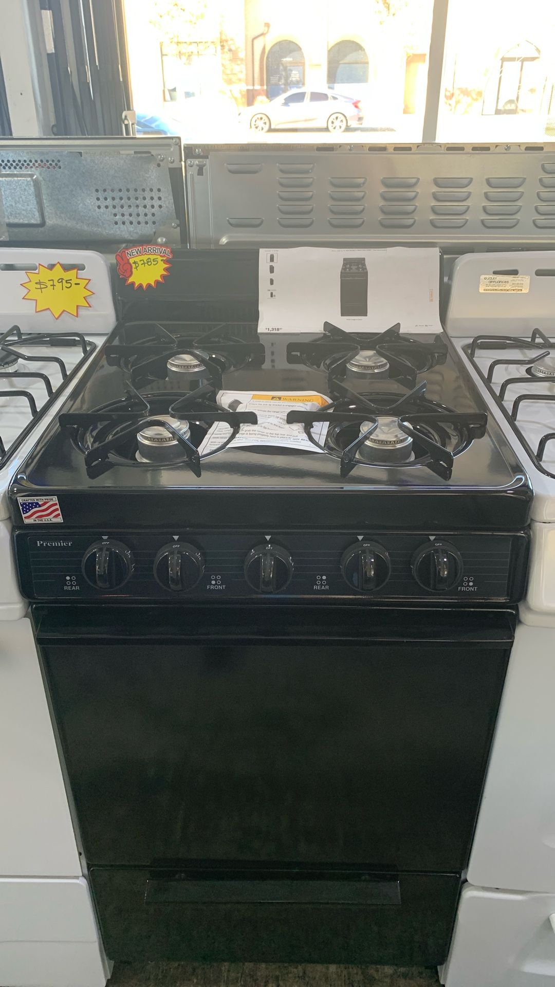 Stove Gas Range  Great For Compact Kitchens