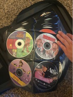 Binder of DVDs (almost 200 movies!)