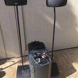 BOSE CineMate Speaker System With Stands