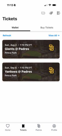 Padres v giants