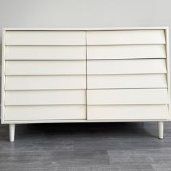 White Wood Dresser – Modern, West Elm 
