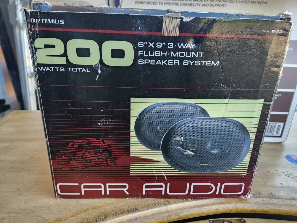Optimus Car Audio Speakers