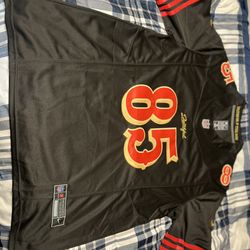 🔥 Nike NFL George Kittle #85 San Francisco 49ers Jersey – Black (XL) 🔥