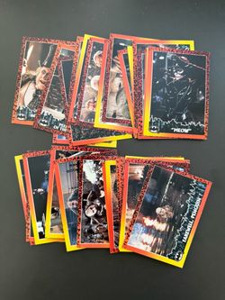 Lot of 35 of the 1992 TOPPS BATMAN RETURNS AND STADIUM CLUB TRADING CARDS ( each .25¢ )