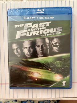 BRAND NEW SEALED The Fast and the Furious Blu-ray Paul Walker