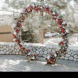Handcrafted Floral Arch