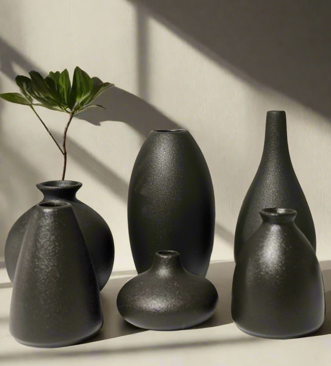 Ceramic Decorative Flower Pot (Set Of 6)