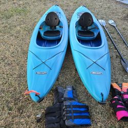 His & Hers Kayaks