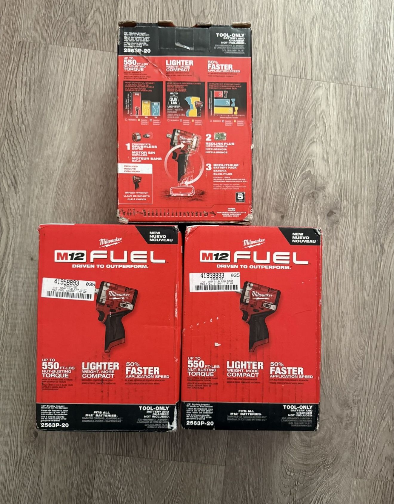 M12 FUEL 12V Lithium-Ion Brushless Cordless Stubby 1/2 in. Impact Wrench (Tool-Only)