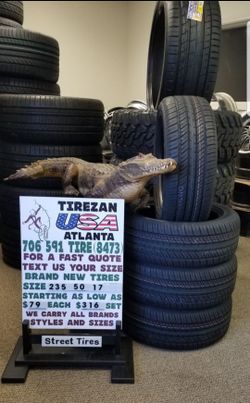 235 50 17 BRAND NEW TIRE TIRES $79 EACH $316 SET