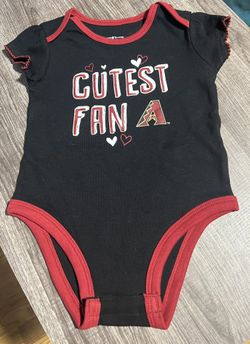 MLB Cutest Fan, Arizona Diamondbacks, Onesie