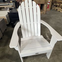 Classic Westport Adirondack Chair, White