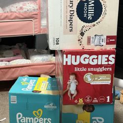 Diapers Size 1 