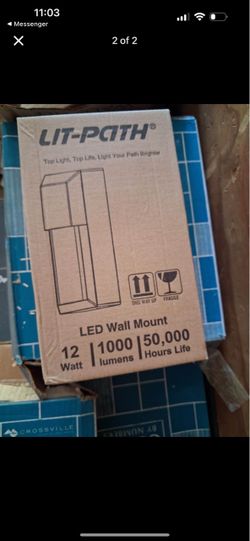 Led wall lights