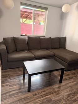 Corner sofa bed with storage box