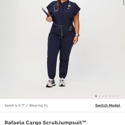 Figs Rafaela Cargo jumpsuit Scrubs