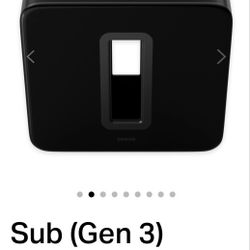 Sonos Subwoofer Gen 3